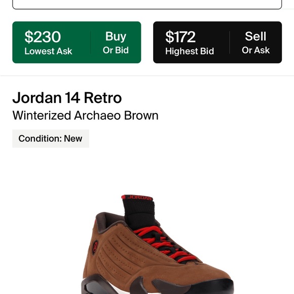 Jordan 14 Winterized Archaeo Brown Men - Picture 13 of 14